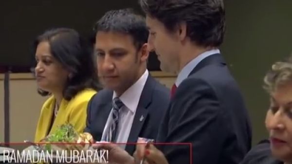 فيديو:فطور الرئيس الكندي مع المسلمين في رمضان