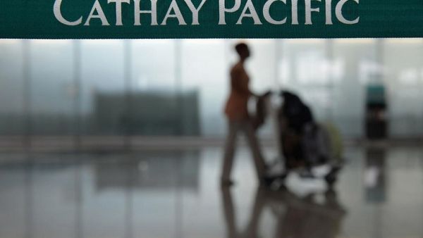 This year, the Hong Kong-based carrier reported its first annual loss since the 2008 global financial crisis. (Dale De La Rey/ AFP)