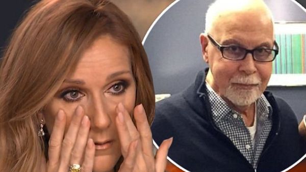Celine Dion was pictured dressed fully in black as she prepared to jet off to Canada for her husband's funeral.(Discoverynj.org)