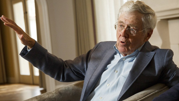 The Koch brothers are known for their huge financial support of Republican candidates, however Charles Koch is disappointed in US Middle East policy and some GOP plans for the region. (Twitter)