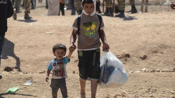 Ongoing, recurring conflict across the Middle East is hindering children's access to education. (AFP/Bulent Kilic)