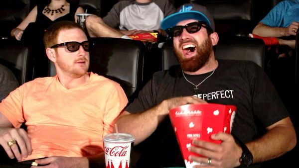 Some people just shouldn't be allowed into the movies! (YouTube)