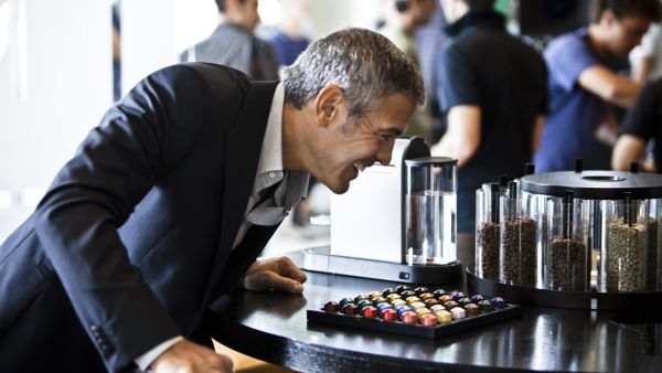 Geroge Clooney is the face of Nespresso. (Thefamefatale.com)