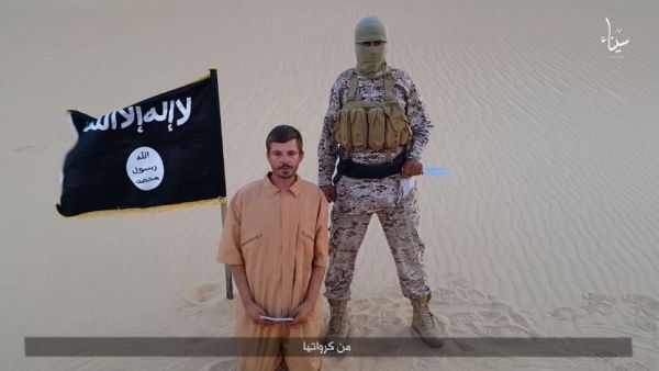 The Daesh-affiliated Sinai extremists had high demands in exchange for the Croatian's safety. (archive.org)