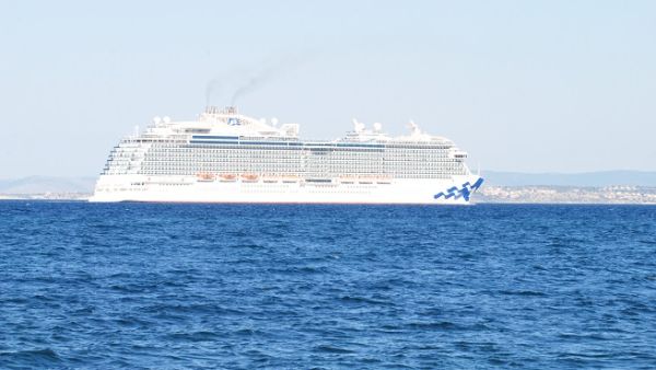 Cruise ship Azamara Journey arrived at Doha Port carrying more than 1,000 tourists of different nationalities. (Shutterstock) Cruise ship Azamara Journey arrived at Doha Port carrying more than 1,000 tourists of different nationalities. (Shutterstock)