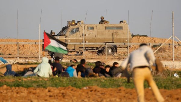 انطلقت مسيرات العودة في قطاع غزة في 30 آذار/مارس الماضي تزامنا مع ذكرى "يوم الأرض" 