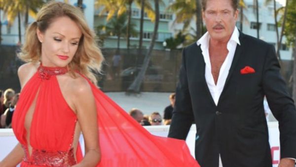 David Hasselhoff has got married (Source: hhayleyroberts / Instagram )