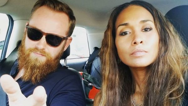 Katie Rost and her husband. (Katie Rost/ Instagram)