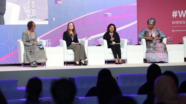 “Empowering women is the starting point to achieve stability and distance ourselves from ignorance.” - Reem Al Hashimi, UAE Minister of State for International Cooperation. “Empowering women is the starting point to achieve stability and distance ourselves from ignorance.” - Reem Al Hashimi, UAE Minister of State for International Cooperation.
