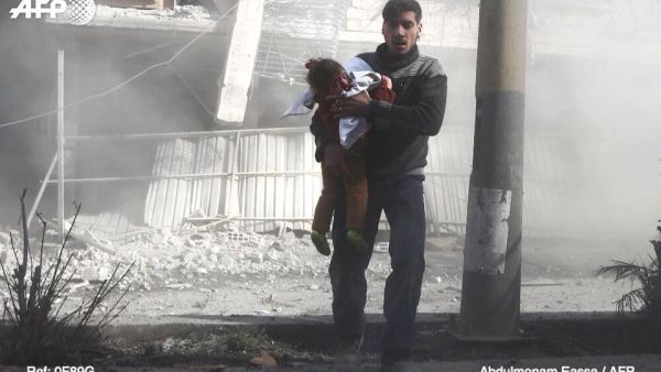 قوات الاسد هجرت الاف المدنيين من ابناء الغوطة 