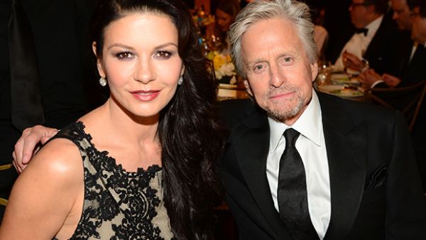 Michael and his wife Catherine Zeta Jones. (Tablet Mag)
