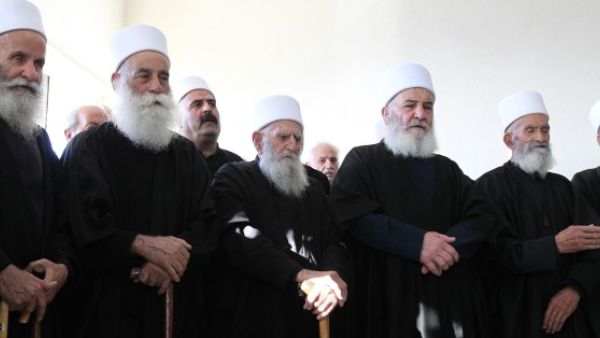 The Druze community in Israel is officially recognized as a separate religious entity with its own courts (with jurisdiction in matters of personal status - marriage, divorce, maintenance and adoption) and spiritual leadership. (AFP/Anwar Amro)