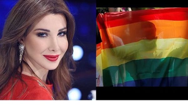 إزالة  اعلام المثليين من حفلة نانسي في السويد بناء على طلبها