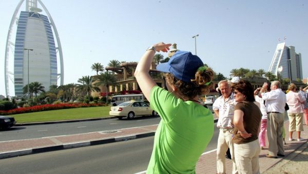 Dubai aims to welcome 20 million visitors by the year 2020, when it will host Expo 2020. (Rabih Moghrabi/ AFP)