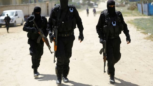 Hamas security force members (AFP/File Photo)	