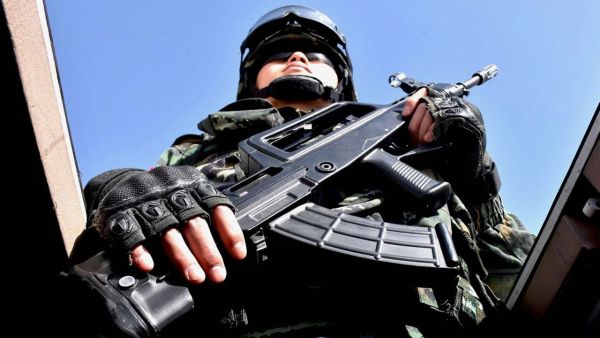 2016's increase in weapons sales was the first time a rise occurred after five consecutive years of decline (AFP/File)