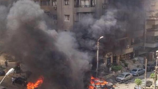 ضابطي الشرطة المصابين برتبتي عقيد ورائد