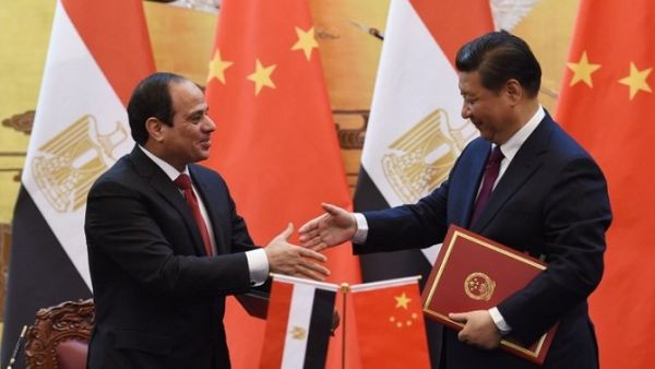 The Chinese government is set to pump in around $40 billion into big development projects in Egypt as part of its ambitious One Belt One Road (OBOR) initiative. (AFP)