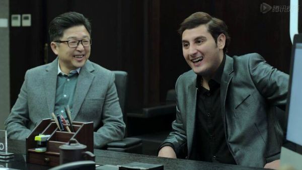 a
Amro Zaghlool in one of the Chinese productions he acted in. (Facebook)
