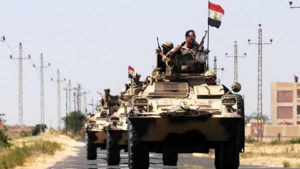 Security forces killed 12 suspected militants during raids on North Sinai cities late Monday, state news reported. (AFP/File)
