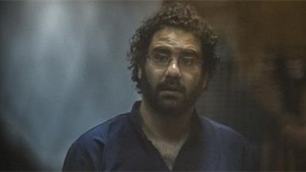 Civil rights activist Alaa Abdel Fattah was arrested on charges of violating Egypt's protest law four years ago. (AFP/File)