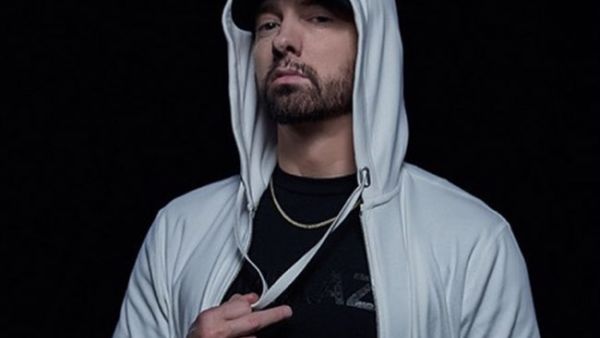 Eminem is already back in the studio (Source: eminem / Instagram ) 