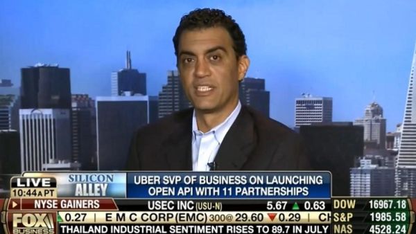 Emil Michael, Uber's Chief Business Officer, is himself Egyptian. (Fox Business/ YouTube)
