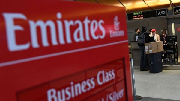 The group reported a 2017-18 half-year net profit of Dh2.3 billion, up 77 percent from last year. (Mark Ralston/ AFP)