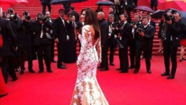 Najwa on Cannes red carpet
