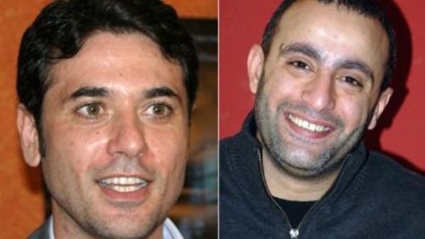 Ahmed Ezz and Ahmed El Sakka