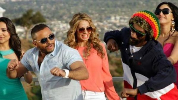Behind the scenes of Tamer and Snoop Dog's clip