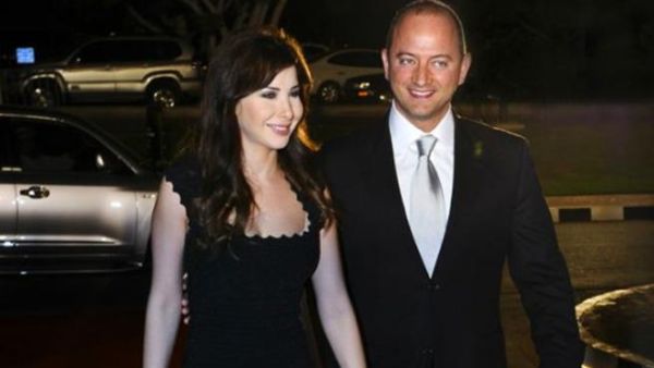Nancy Ajram and her husband