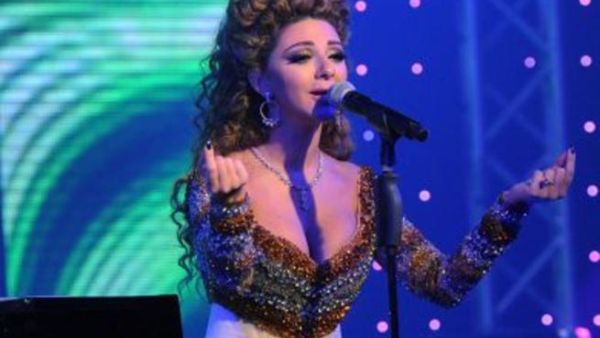 Mariam Fares during Kuwait concert