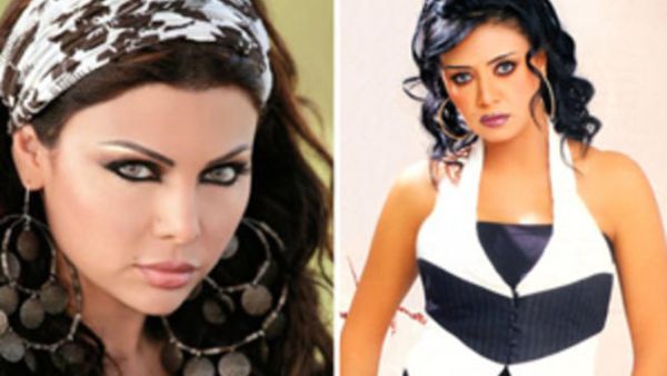 Rania Yousif and Haifa Wahbi