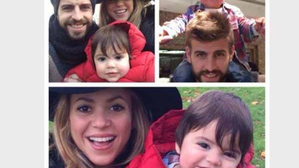 شاكيرا في احدث صورها العائلية