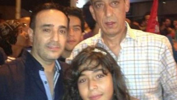 ابنة صابر الرباعي في احتجاجات تونس 