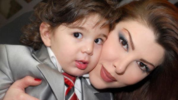 Abeer Shams and her son Khaldoun