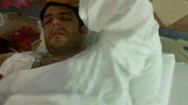 صورة حماقي في المستشفى حسب موقع (ام بي سي)