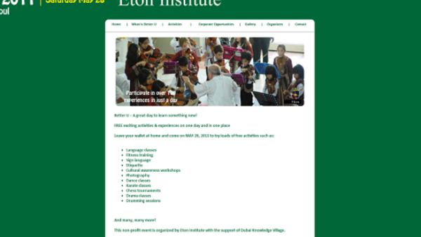 Eton Better U 2011