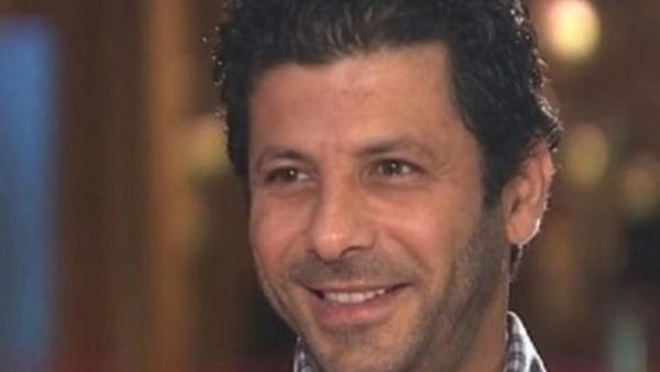 صورة: إياد نصار وابنه الأصغر 