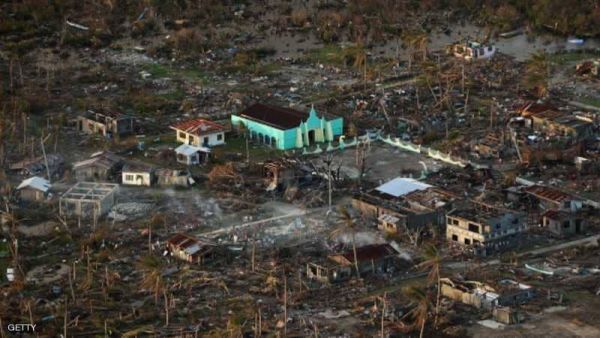 الإعصار مانكوت اجتاح اقليم كاجيان