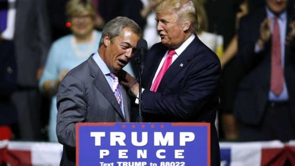 فاراج سيكون سفيرا بريطانيا جيدا في الولايات المتحدة