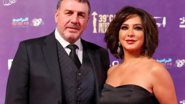 النجمان السوريان وائل رمضان وسلاف فواخرجي