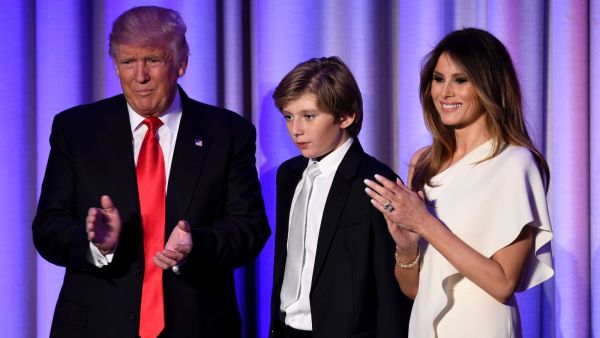 باميلا، بارون ودونالد ترامب