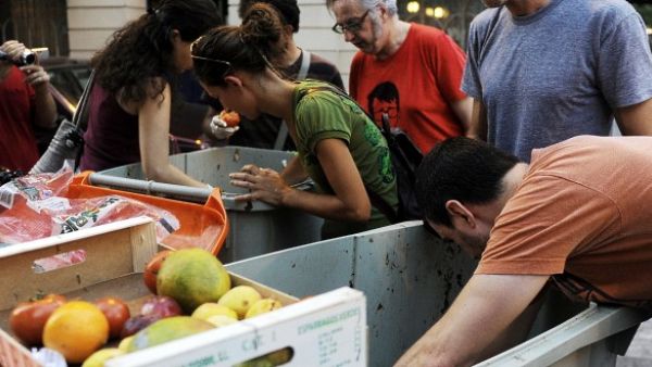 Israelis threw away 25 million tons of food in 2018. (AFP/ File)