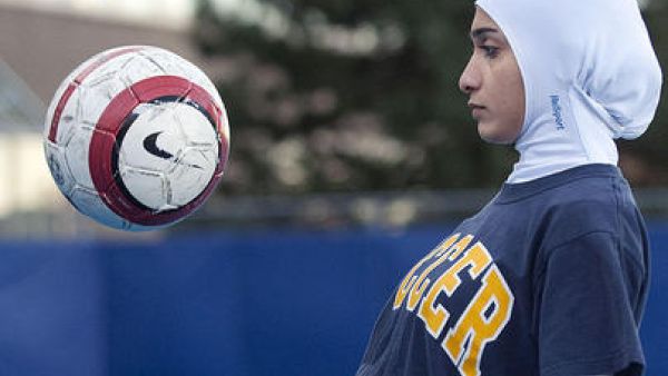 FIFA, the international football association, lifted its ban on hijab in 2014 (AFP/File)