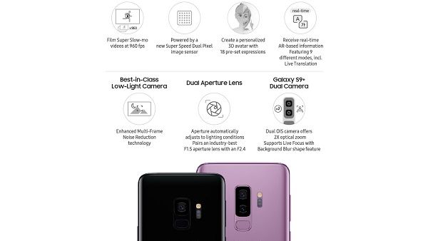 The Galaxy S9 is built for the way we use our smartphones today. The Galaxy S9 is built for the way we use our smartphones today.