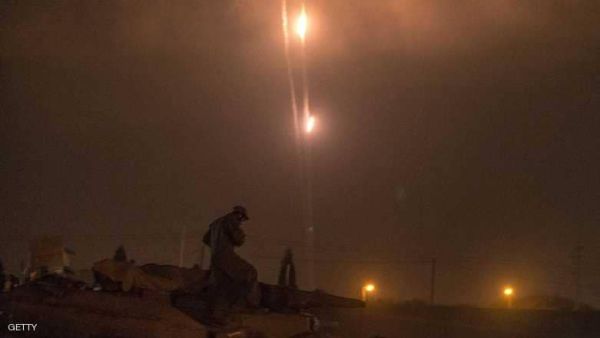 إسرائيل تعلن التصدي لـ"وابل صواريخ" من غزة