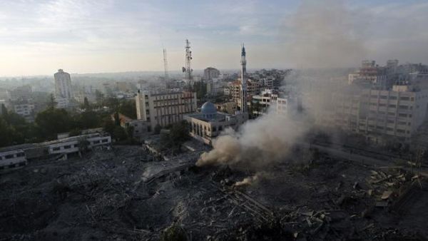 Gaza under attack