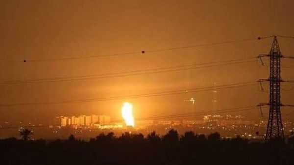 قصف اسرائيلي على قطاع غزة 